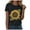 Black, variant on vigerkar 2025 Tops Sunflower Shirts for Women Flower Graphic Tees Shirts Summer Inspirational Tshirt Black, XL