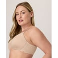 thumbnail image 2 of Bali Cotton Collection Underwire T-Shirt Bra Tropical Sands Heather 34DD, 2 of 5