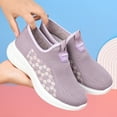 thumbnail image 5 of kamemir Womens Platform Sneakers Women's Slip-On Sneaker(Purple,6.5), 5 of 6