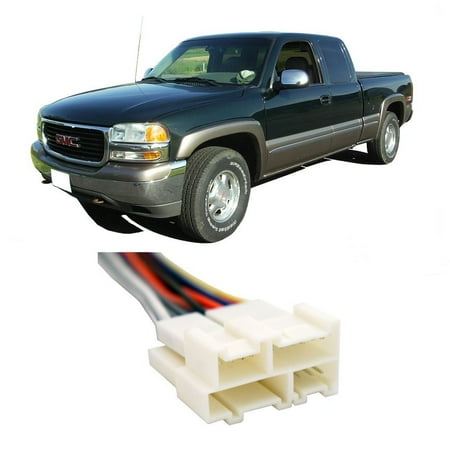 Gmc Truck Aftermarket (GMC Sierra Truck 1988-2002 Factory Stereo to Aftermarket Radio Install Harness, GMC Sierra Truck 1988-2002 Factory Stereo to Aftermarket Radio.., By Harmony)
