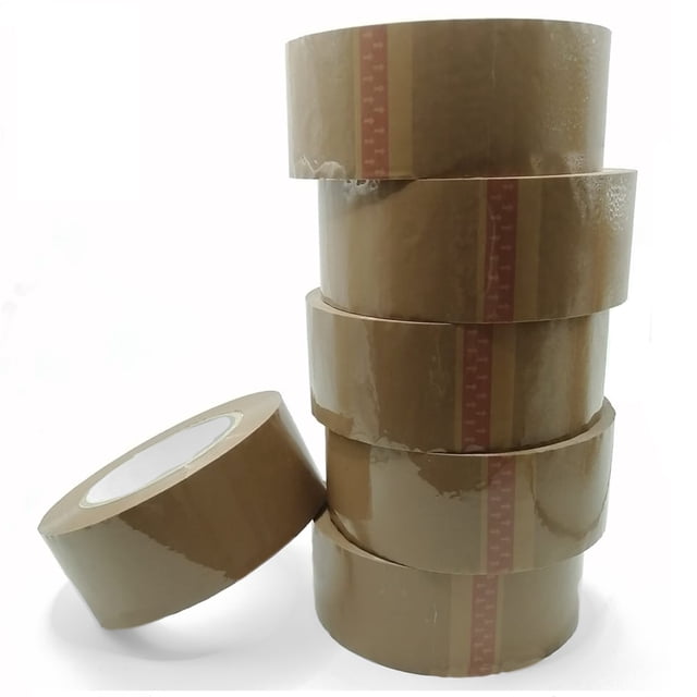 Cinta De Empaque Shendy Vendy 150metros X 48 Mm Canela (6 Piezas)