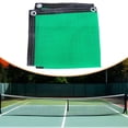 thumbnail image 1 of Quzzie Tennis Court Wind Screen Netting Mesh Fencing Cover Sports Protection Net Waterproof PE Material Suitable for Tennis Clubs Construction Sites Home Cou green, 1 of 8