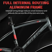 NEORIVER Men's 700C 21-Speed Road Bike, Shimano Gears & Aluminum Frame - Urban Commuter Hybrid