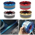 thumbnail image 2 of Autocollants Protecteurs de Porte en Fibre de Carbone Film Résistant aux Rayures pour Rebord de Coffre Auto pour une Étanchéité Améliorée Réduction de Bruit, 2 of 8