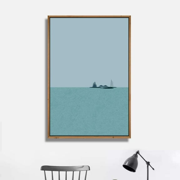 IDEA4WALL Framed Canvas Wall Art for Living Room, Bedroom Natural Scenery Canvas Prints for Modern Home Decoration Ready to Hang