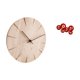 thumbnail image 5 of Reloj de pared redondo,Reloj de pared de madera para decoración de sala de estar,Reloj de pared de madera para dormitorio creativo,Abanicos plegables festivos,Decoraciones de abanicos de papel, 5 of 8