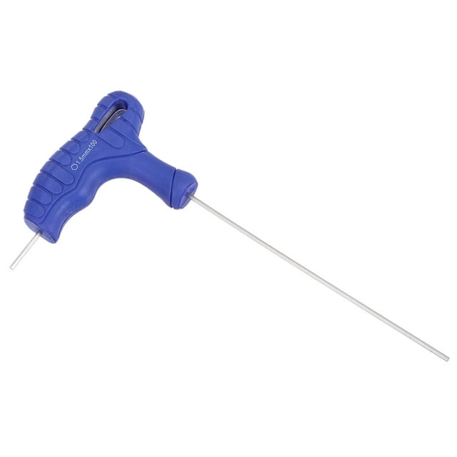 Unique Bargains Clé Hexagonale 1.5mm Poignée en T Double Extrémité Clé à Molette, Acier Métrique CR-V