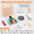 thumbnail image 4 of Sewing Kit for Beginners and Advanced, with Sewing Tools, Supplies, Storage Case Professional Sewing Supplies Accessories （pink）, 4 of 5