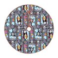 thumbnail image 1 of Goofa The Nightmare Before Christmas Pattern Christmas Tree Skirt with Ties, Christmas Tree Decorations, Farmhouse Christmas Decor Xmas Holiday Decorations-48", 1 of 6