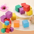 thumbnail image 4 of Uxcell 30 Pack Wood Blocks for Crafts, 3cm Unfinished Wood Cube Solid Wooden Blank Square Block for DIY Craft Projects Personalized Gifts, Yellow, 4 of 6