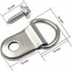 thumbnail image 2 of D ring picture Hook 100pcs packed quality Heavy Duty picture Hook with screw, single hole d type picture frame hardware hook 100pcs/bag, 2 of 5