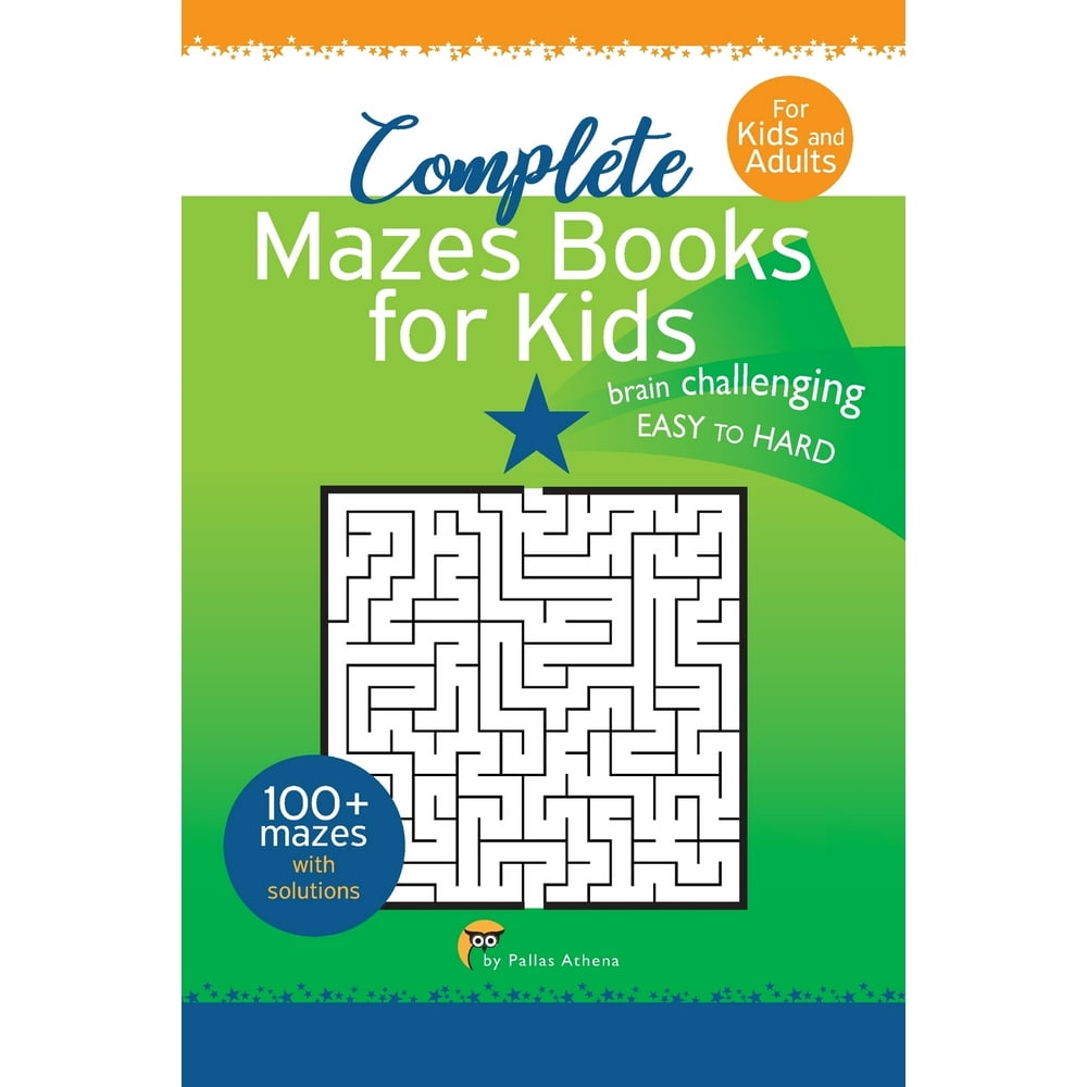 Mazes Books for Kids Mazes Books for Kids Complete Maze Activity
