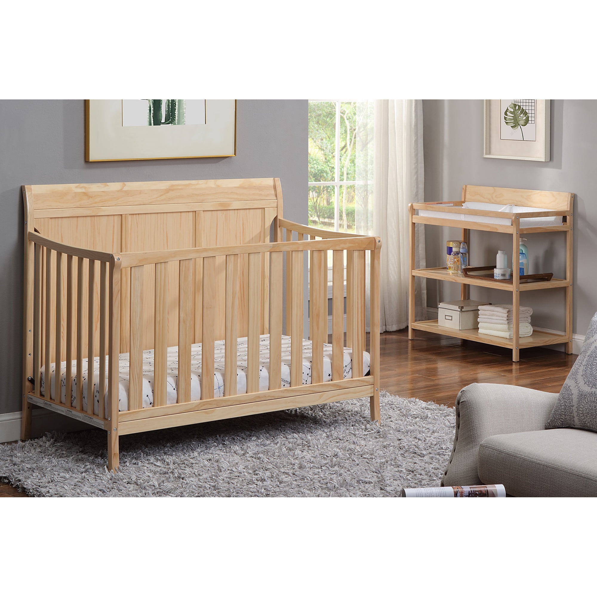Suite Bebe Shailee Toddler Guard Rail in Natural