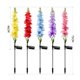 thumbnail image 2 of Luz nocturna LED violeta solar para decoración de jardines al aire libre | Metal resistente al agua IP65 | Lámpara de flores con energía solar | Encendido/apagado automático | Acento de paisaje, 2 of 2