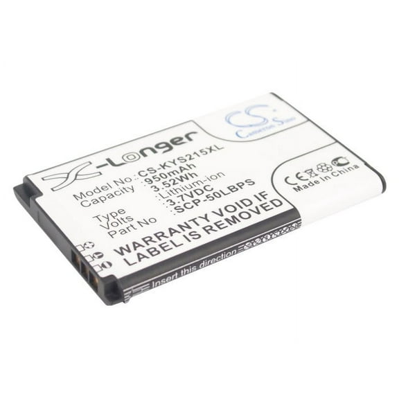 Battery for Kyocera C2150 Coast S2151 Kona S2150 5AAXBT062GEA SCP-50LBPS 950mAh