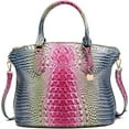 thumbnail image 1 of LHSHID Women Purse Satchel Bag Long Crossbody Classy Tote Bag Top Handle Vegan Leather Ladies Handbags Embossed Pattern, 1 of 8