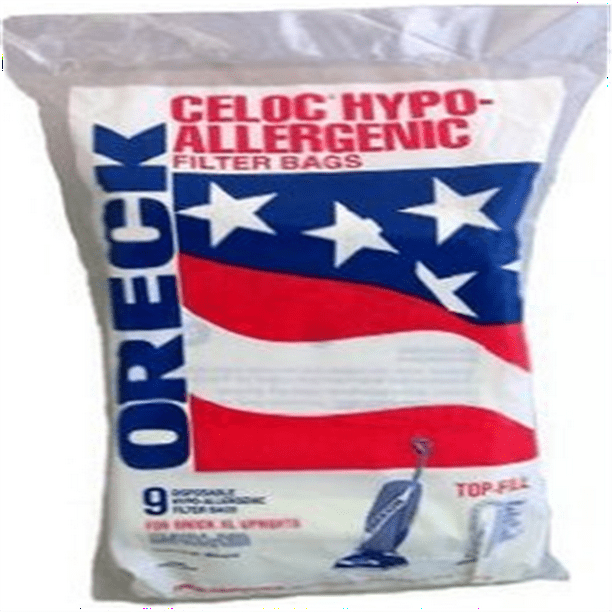 Oreck Commercial Upright Vacuum High Density Bags Paper 9 Bags
