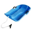 thumbnail image 1 of Portable Snowboard Toboggan, Durable, with Pull Rope, Balance Sand Sliding Board Grass Sliding Master Sleigh Slider for Snow Skiing Accessories Blue, 1 of 8