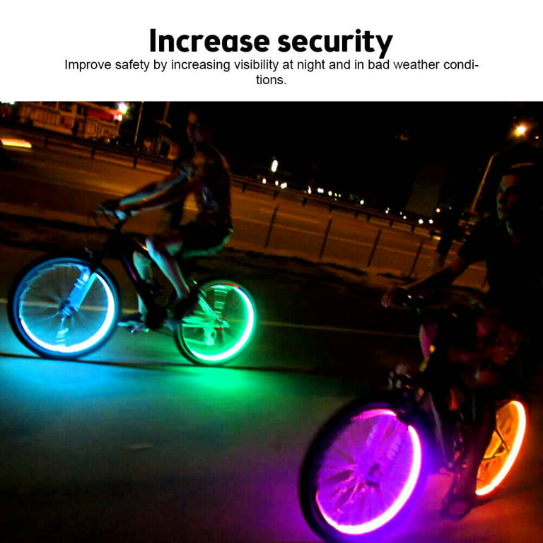 2pcs Car Decoration Light, Wind Powered Daytime Running Light For Car/Bike,  Led Night Light For Car Decoration