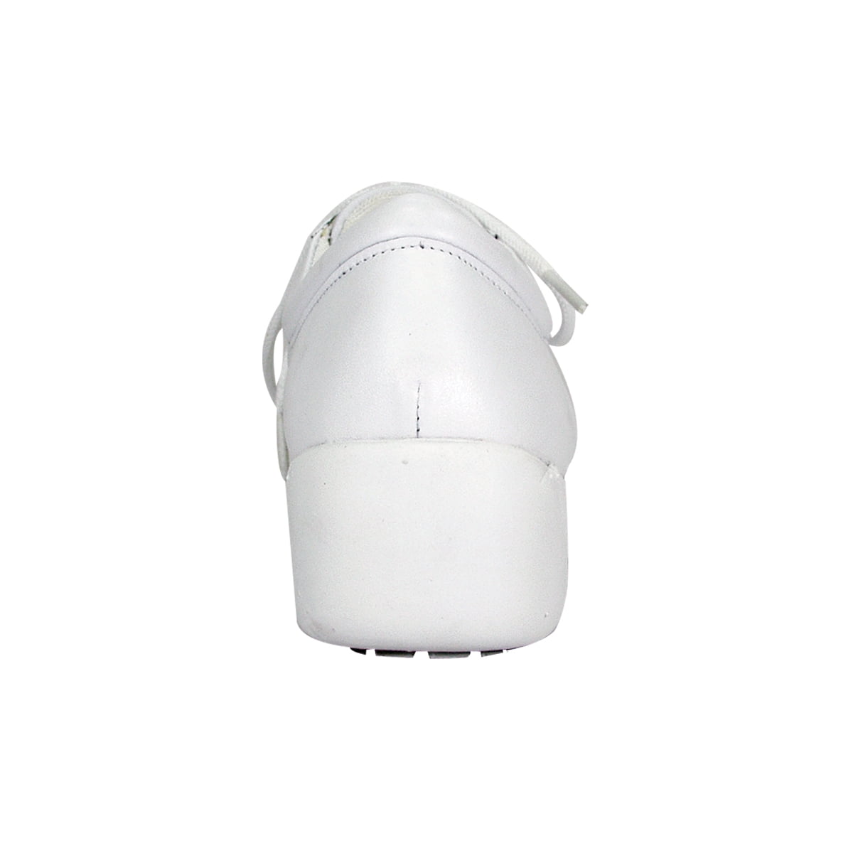 24 HOUR COMFORT Julie Wide Width Comfort Shoe For Work and Casual Attire WHITE 5