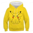 thumbnail image 4 of Sudadera con capucha para niños 4-14t, disfraz de Anime, Sudadera con capucha Picchu, sudadera para niños y niñas, abrigo deportivo para niños, 4 of 4
