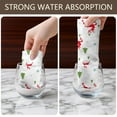 thumbnail image 6 of 4 Pcs Funny Kitchen Towels,White Christmas Reindeer and Tree Pattern Microfiber Dish Towels,Kitchen Tea Towels,Kitchen Towel Set (18" X 26"), 6 of 7