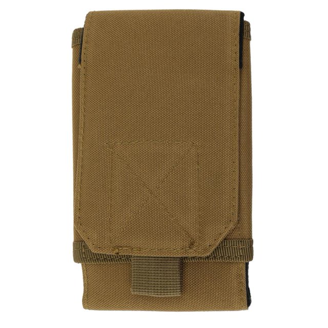 Bolsa para teléfono móvil al aire libre funda con gancho funda cintura color caqui 5 uds.