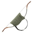thumbnail image 3 of YXMEIGUO Archery Arrow Quiver Holder, Archery Bow Carrier with Arrow Slots, Adjustable Shoulder Strap for Hiking Hunting,Shooting and Cosplay, Army Green, 3 of 6