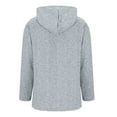 thumbnail image 6 of Uqiangy Classic Open Front Chunky Knitwear Sweater Sweater Coats for Women Women's Clothing Long Sleeve Texture Knit Cardigan Sweaters Long Sleeve Cardigan Fall Cardigan Cable Knit Cardigan Gray S, 6 of 7