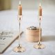 thumbnail image 4 of 3pcs delicado candelabro exquisito vela de vela de hierro decorativo, 4 of 5