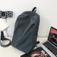 thumbnail image 2 of Mochila de moda Mochila para estudiantes Correa de hombro ajustable Cremallera Daybag (Gris), 2 of 7