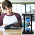 thumbnail image 4 of Hevirgo 45/60min Wooden Sand Clock Sandglass Hourglass Timer Kitchen School Home Decor, 4 of 12
