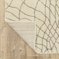 thumbnail image 3 of Oriental Weavers Carson Area Rug 0738B Ivory Lines Banded 2' 3" x 7' 6" Rectangle, 3 of 8