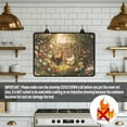 thumbnail image 4 of Renewold Stove Top Cover for Glass Stove Top, Ceramic Glass Stove Cover Mat Oil Resistant Prevent Scratching Oven Mat Protector Expands Usable Space, Rooster Chicken Garden, 4 of 7