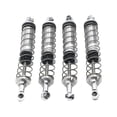 thumbnail image 1 of ZheElen RCGOFFLOW Aluminum Alloy Smooth Front Rear Shock Absorber Wear-resistant Rc Front Rear Shock Absorber For 1/12 Wltoys 12402 Silver, 1 of 6