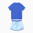 thumbnail image 6 of Disney Frozen Girls Swimsuits 2 Pieces Sets Elsa Graphic Swim Top and Shorts Bathing Suits Sizes 2-6, 6 of 10