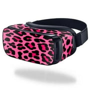 MightySkins SAGEVR-Pink Leopard Skin for Samsung Gear VR Original Cover Wrap Sticker - Pink Leopard