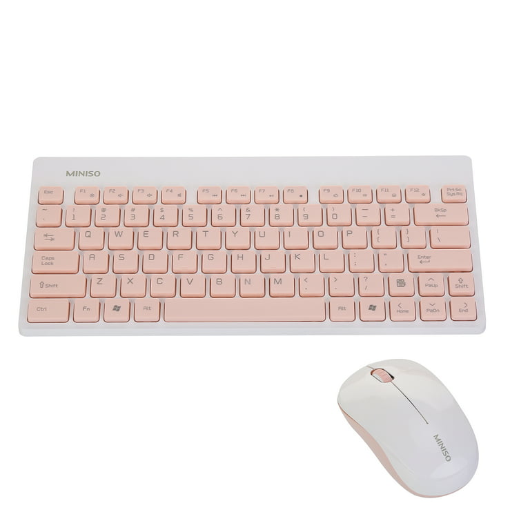 MINISO Wireless Keyboard Mouse Combo Compact Wireless Keyboard and
