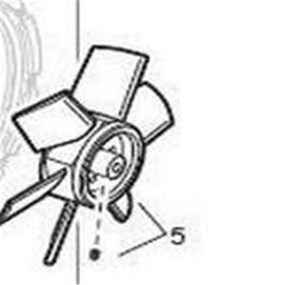 Allegro Industries 9536-10 6 Blade DC Fan