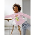 thumbnail image 2 of Boy On The Top Of A Flower Long Sleeve Toddler -Image by Shutterstock,  3 Toddler, 2 of 4