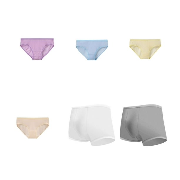 letairis Cotton Underpants Elastic Soft Cozy Underwear Portable