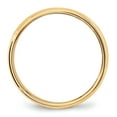thumbnail image 2 of 14k 6mm Milgrain Half-Round Wedding Band, 2 of 3