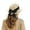 Black, variant on Sun Hats for Women, Fashion Back Bowknot Wide Brim Retro Flat Top Panama Boater Straw Hats Vacation Beach Hat Packable, One Size, Khaki