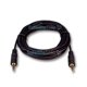 thumbnail image 3 of SatelliteSale AUXILIAR AUXILIAR AUDIO JACK DE AUDIO MAJO AL CABLE AUX Masculino PVC Cordón negro (30 pies) SatelliteSale Cables estéreo, 3 of 5