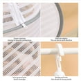 thumbnail image 5 of Tunhigl Foldable Fly-Proof Balcony Drying Net for Home - Herb Drying Rack, Hanging Basket Dryer, Mesh Drying Rack for Fish Vegetables Dried Goods, 5 of 5