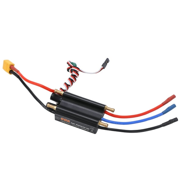 Brushless Electronic Speed Controller, 60A Brushless ESC Lower Power