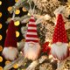 thumbnail image 3 of 3 piezas de gnomos colgantes para árbol de Navidad, muñecos de Papá Noel de peluche, adornos navideños 2023, regalo para niños, decoración de fiesta en el hogar, regalo de Año Nuevo, 3 of 5