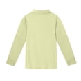 thumbnail image 6 of LTTVQM Beige Girls Uniform Tops Long Sleeve Uniforms Casual Button Down Tshirts 2025 New Collared Golf Polo Shirt Lightweight Clothes Beige 7-8 Years, 6 of 6