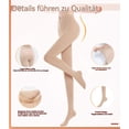 thumbnail image 3 of Mallas térmicas de invierno para mujer, calentitas en terciopelo, opacas, negras y colores naturales., 3 of 5