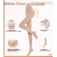 thumbnail image 3 of Mallas térmicas de invierno para mujer, calentitas en terciopelo, opacas, negras y colores naturales., 3 of 5